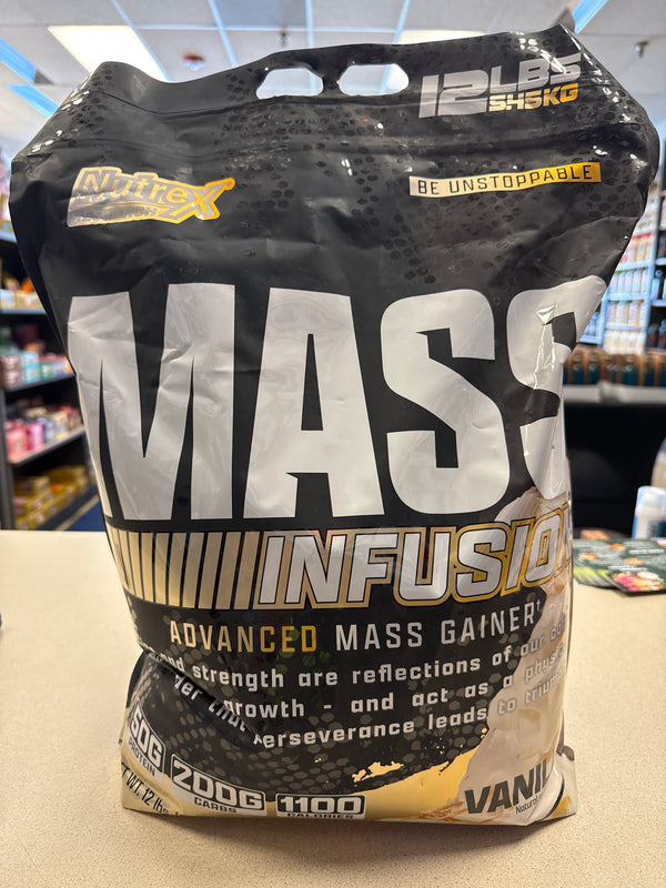 Nutrex Mass Infusion Vanila 12lb Bag