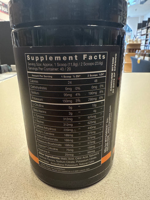 Myogenix Spawn Pre-Workout Orange Soda