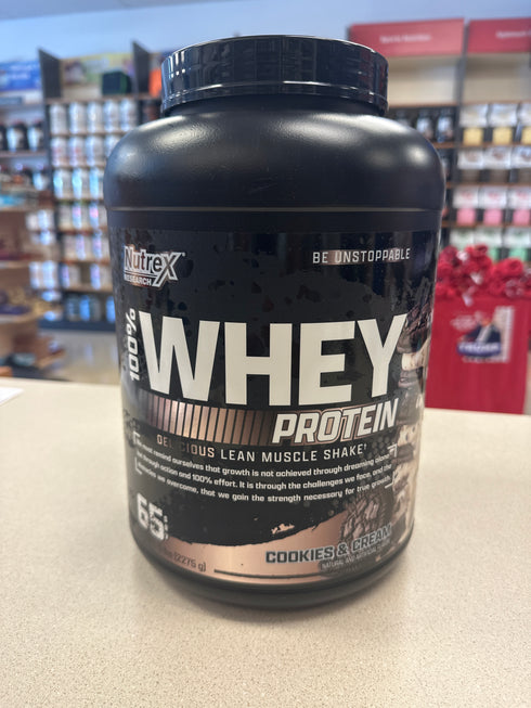 Nutrex 100% Whey 5lb Cookies & Cream