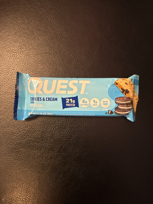 Quest Bar Cookies & Cream 21g Protein