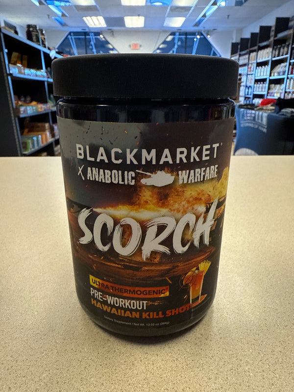 Black Market Scorch Ultra Thermogenic Pre-Workout Hawaiian Kill Shot