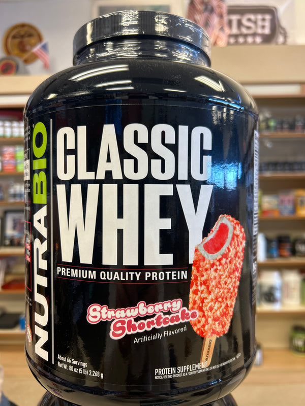 Nutrabio Classic Whey premium Quality Protein Strawberry Shortcake