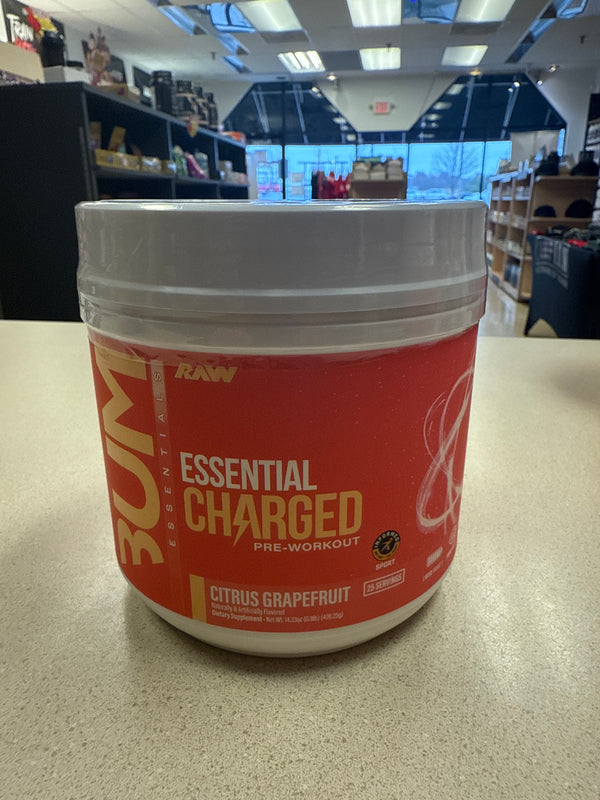 BUM Essential Charged Pre-Workout Citrus Grapefruit