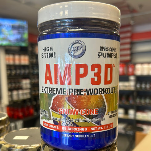 AMP3D Extreme Pre-workout Snow Cone