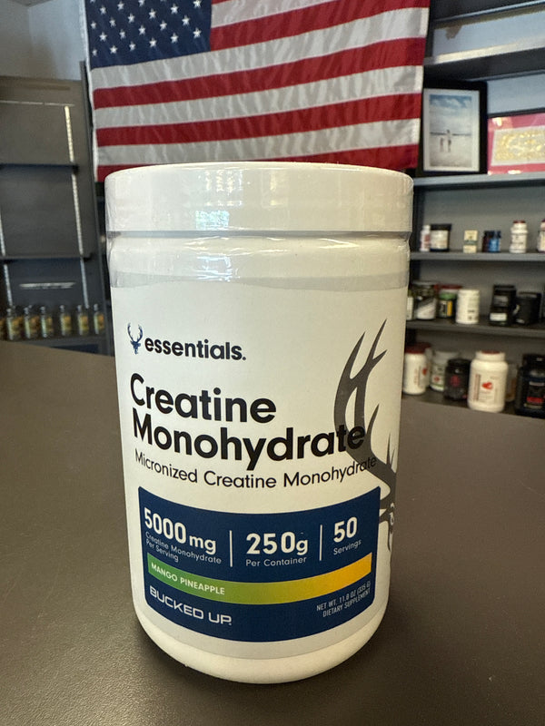 Bucked Up Creatine Monohydrate Micronized Mango Pineapple 50 Servings