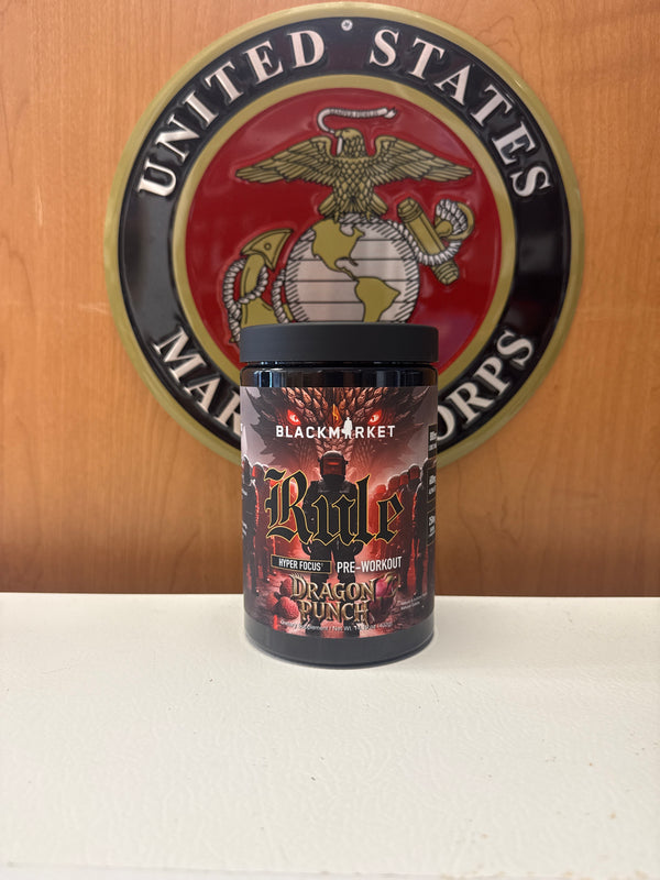 Black Market Rule Hyper Focus Pre-Workout Dragon Punch