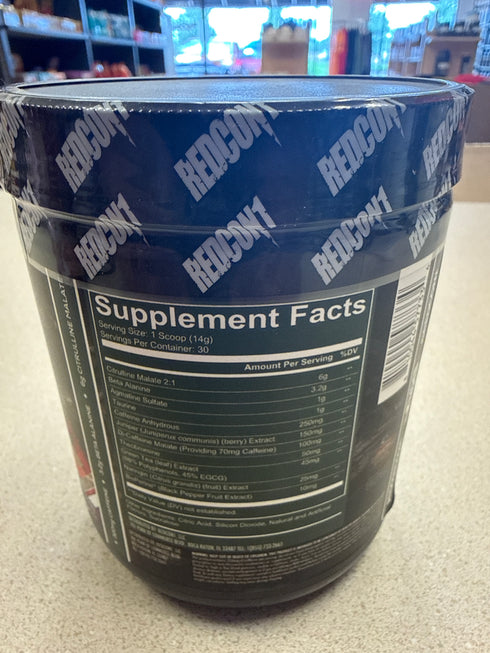 Redcon1 Total War as our Wild Berry 30 Servings