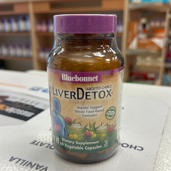 Bluebonnet Liver Detox 60 Vegetable Caps