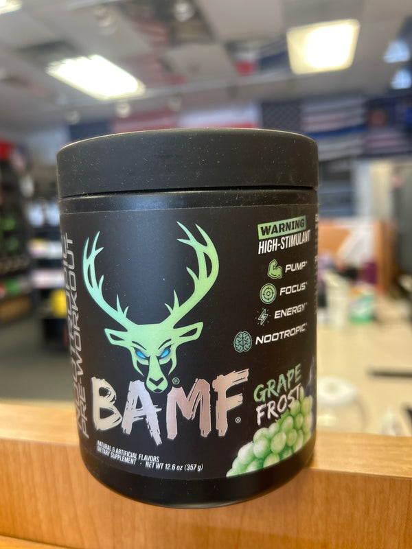Bucked up BAMF grape frost