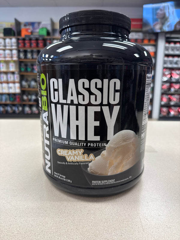 Nutrabio Classic Whey 5lb Creamy Vanilla