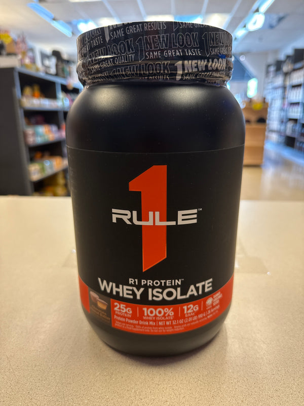 Rule1 Whey Isolate 2lb Chocolate Peanut Butter 28 Servings