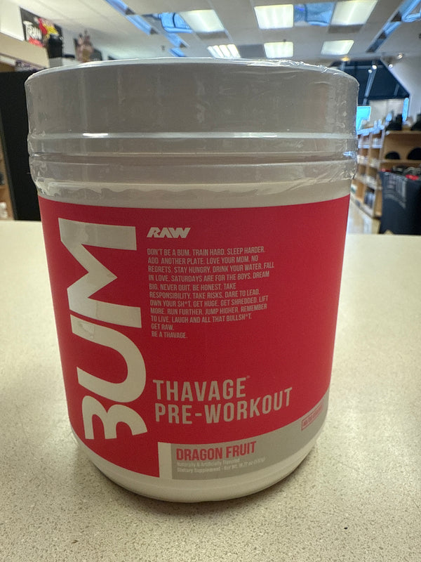 BUM Thavage Pre-Workout Dragon Fruit