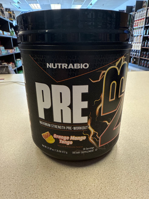 Nutrabio Pre Orange Mango Tango