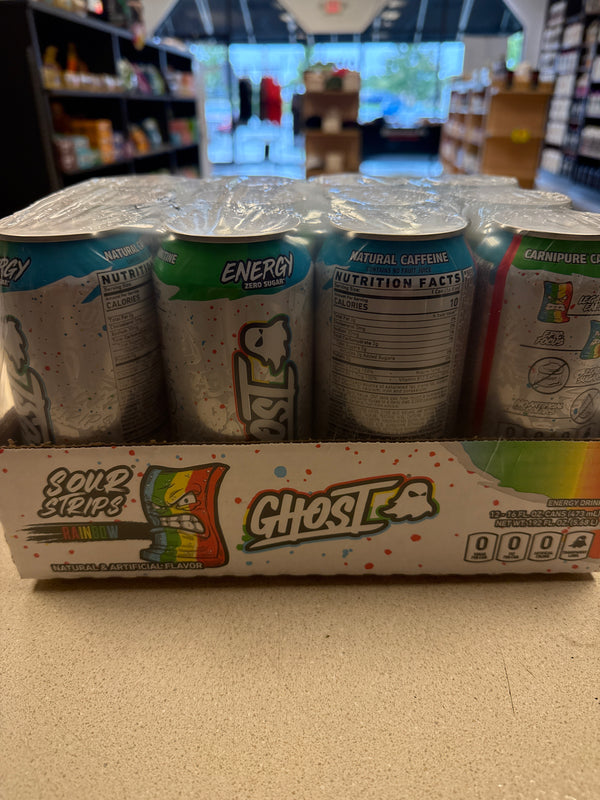 Ghost Energy Drinks Sour Strips