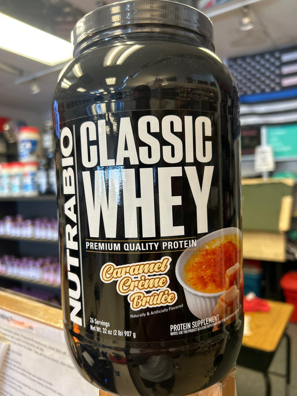 Nutrabio Classic Whey Creamel Crime Brûlée