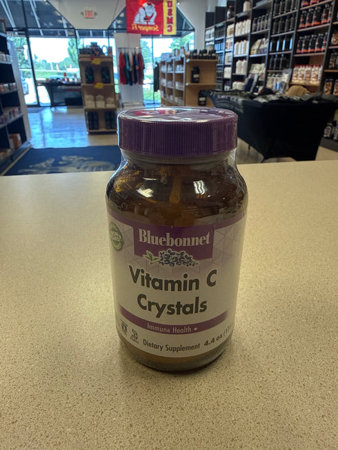 Bluebonnet Vitamin C Crystals 4.4oz 28 Servings