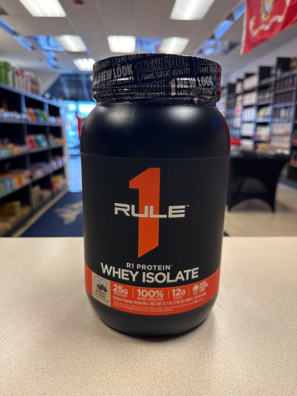 Rule 1 Whey Isolate Cookies and Cream 2lb