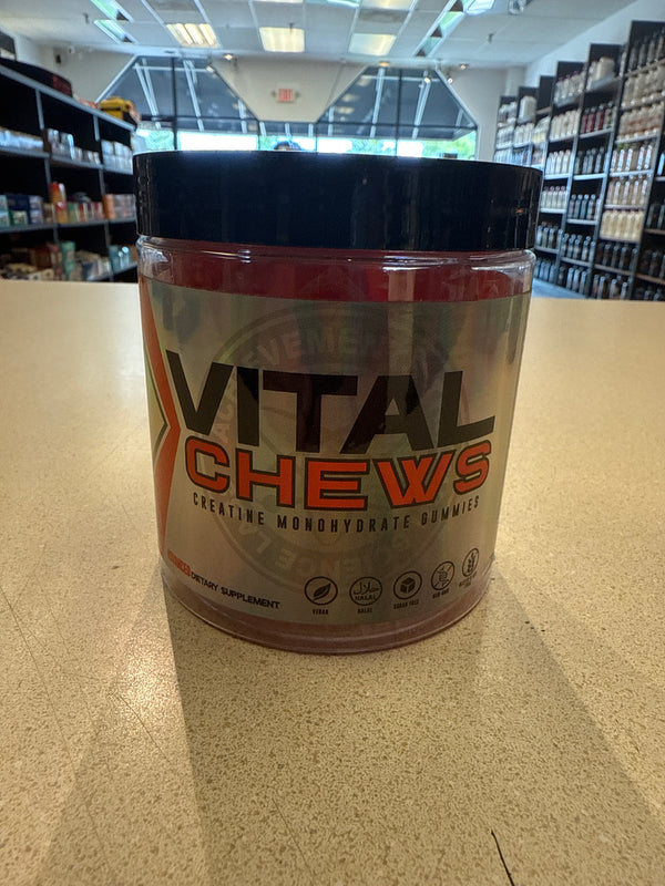 ATS Labs Vital Chews Creatine Monohydrate Gummies Strawberry 120 Serving’s