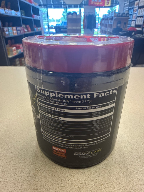 Insane Labz Psychotic Insanity F.A.F.O. Punch 25 Servings