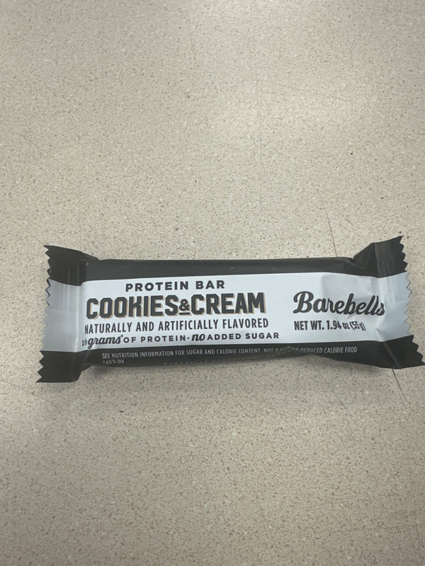 Barebell Protein Bars Cookies & Cream