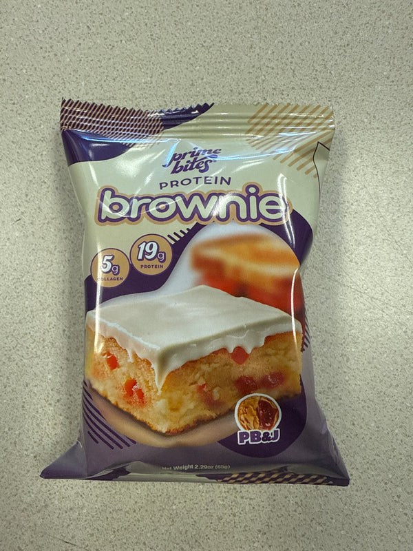 Prime Bites Brownie PB&J
