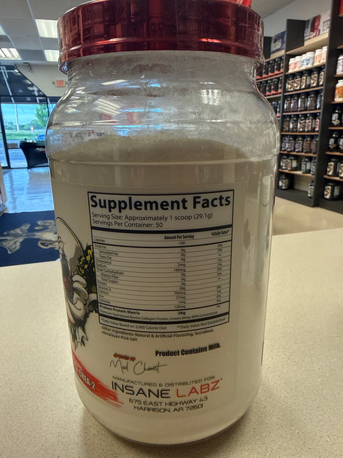 Insane Labz ProLean Blueberry Muffin 3.2lbs 50 Servings