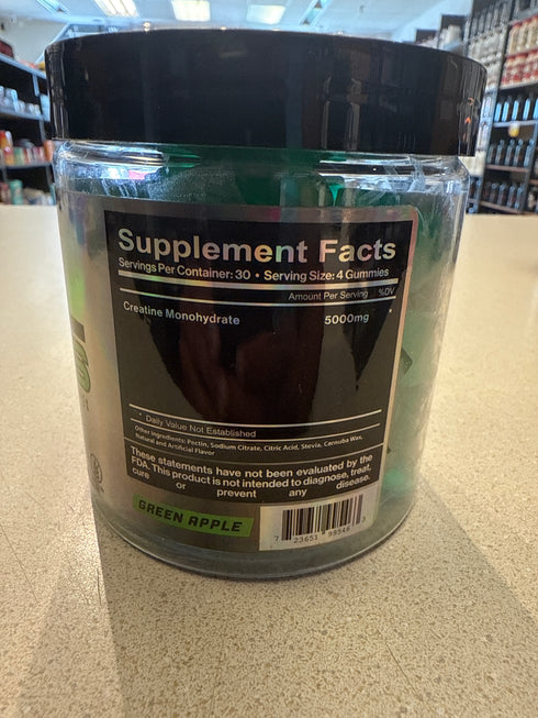 ATS Labs Vital Chews Creatine Monohydrate Gummies Green Apple