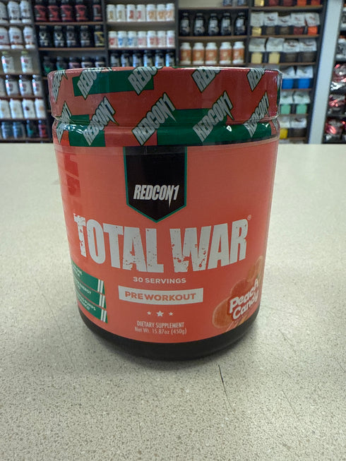 Redcon1 Total War Pre-Workout Peach Candy