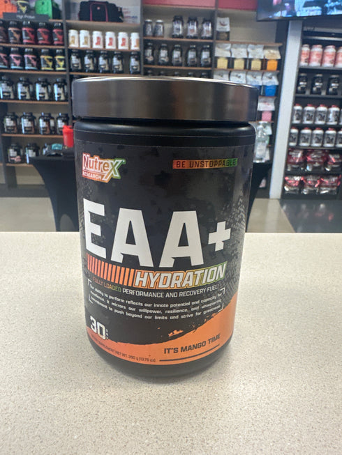 Nutrex EAA’s + Hydration It’s MangoTime 30 Servings