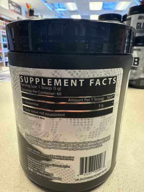 Nutrex Glutamine Unflavored300 Grams 60 Serving’s