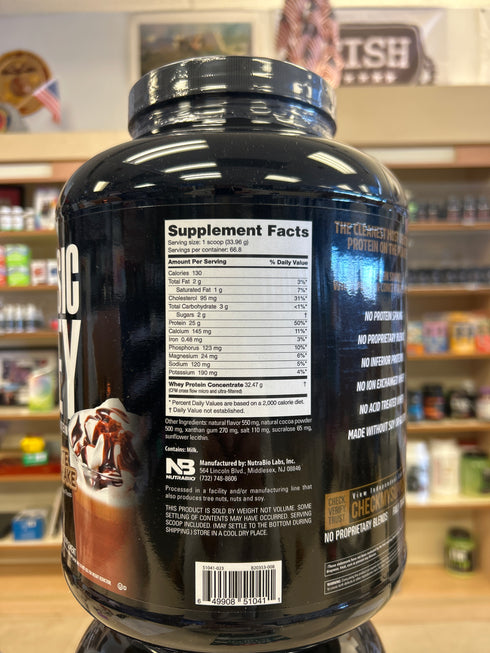 Nutrabio Classic Whey Chocolate Milkshake Premium Quality Protein