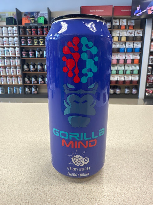 Gorilla Mind Energy Drink Berry Burst