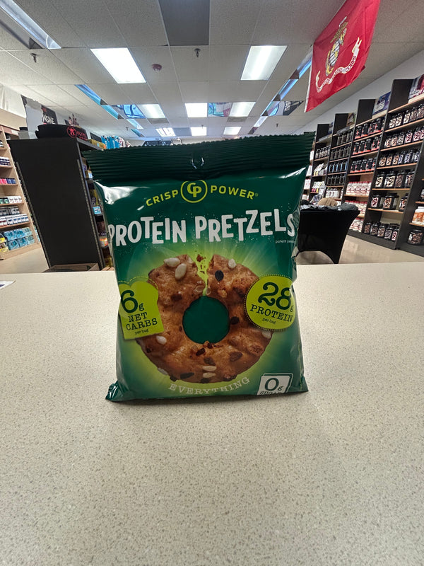 Crisp Power - Protein Pretzels Evrythng