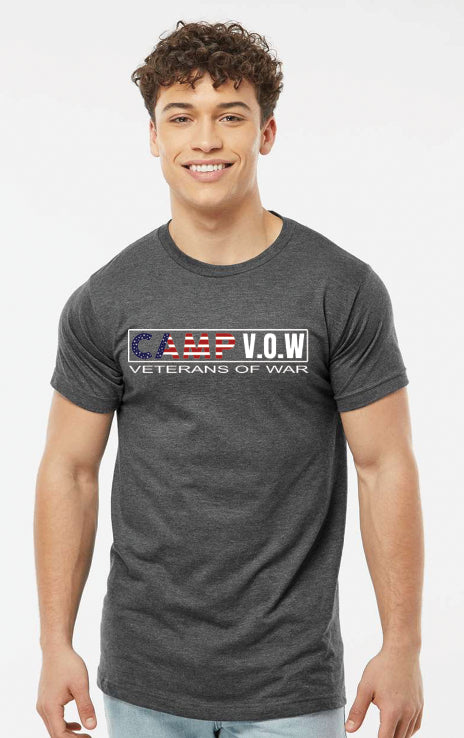 Camp V.O.W. Support Our Veterans T-Shirt