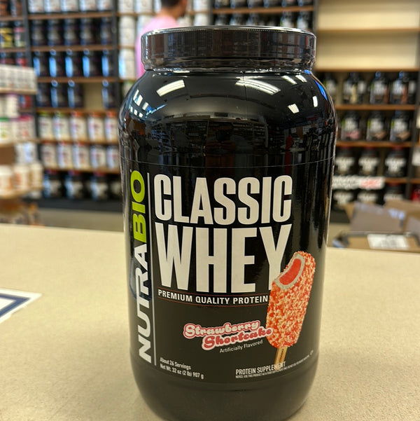 Nutrabio Classic Whey Strawberry Shortcake 2lb