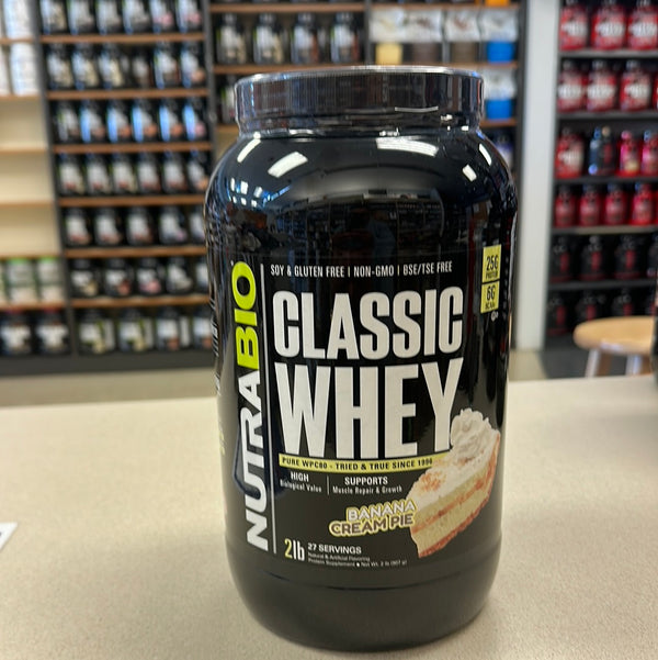 Nutrabio Classic Whey Banana Cream Pie