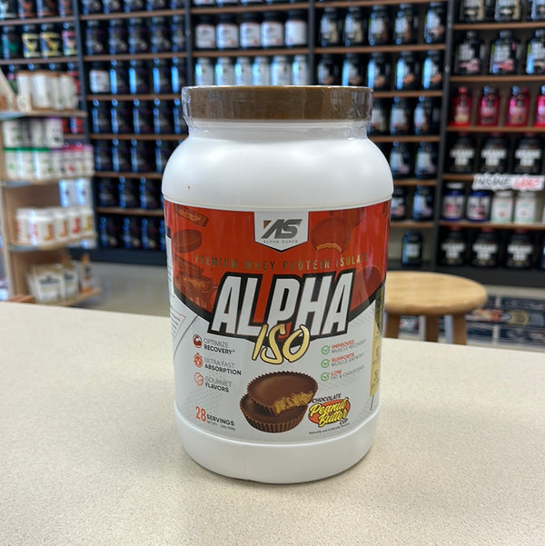 Alpha Supps Alpha Iso Chocolate Peanut Butter Cup 2lb 28 Servings