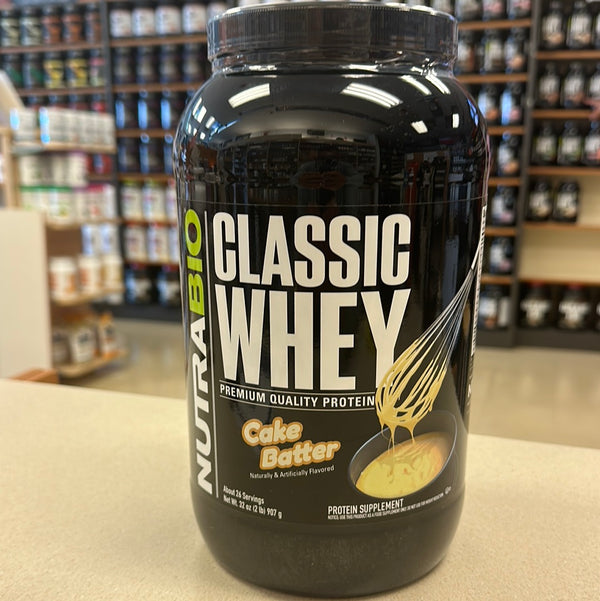 Nutrabio Classic Whey Cake Batter 2lb