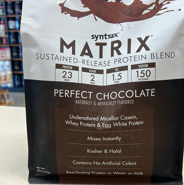 syntrax MATRIX Sustained-Release Protein Blend. 73 Servings Perfect Chocolate