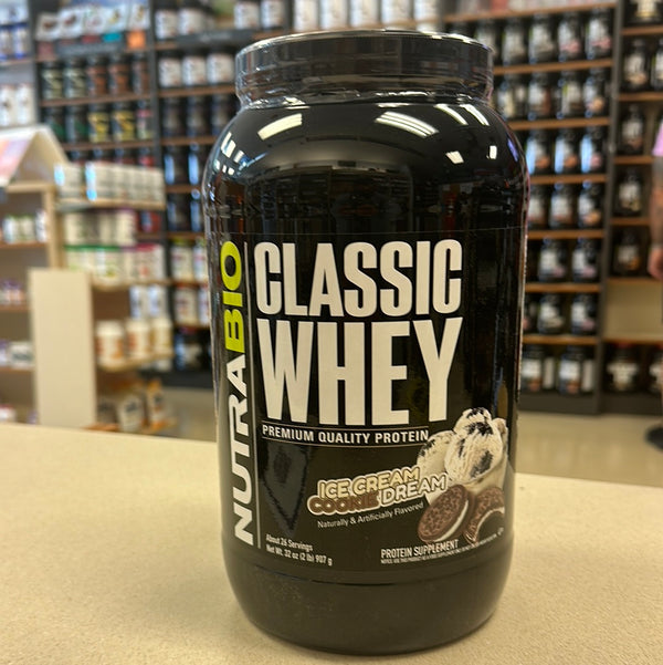 Nutrabio Classic Whey Ice Cream Cookie Dream 2lb