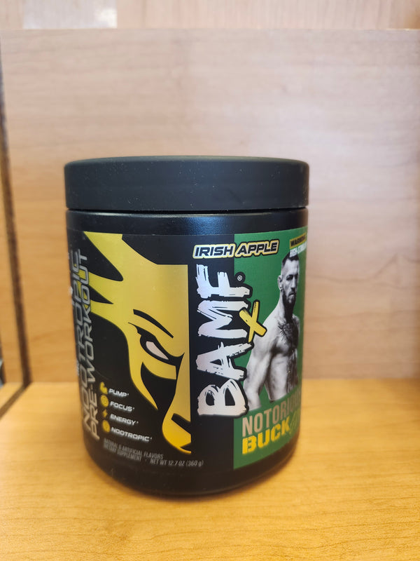 DAS LABS BAMF PREWORKOUT Notorious Buck Irish Apple