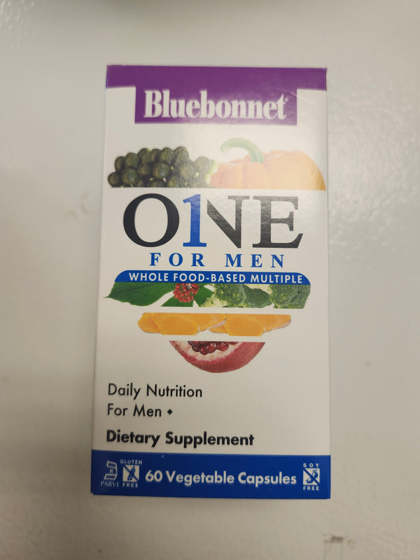 Blue Bonnet Nutrition One For Men Whole Food Based Multi Vitamin