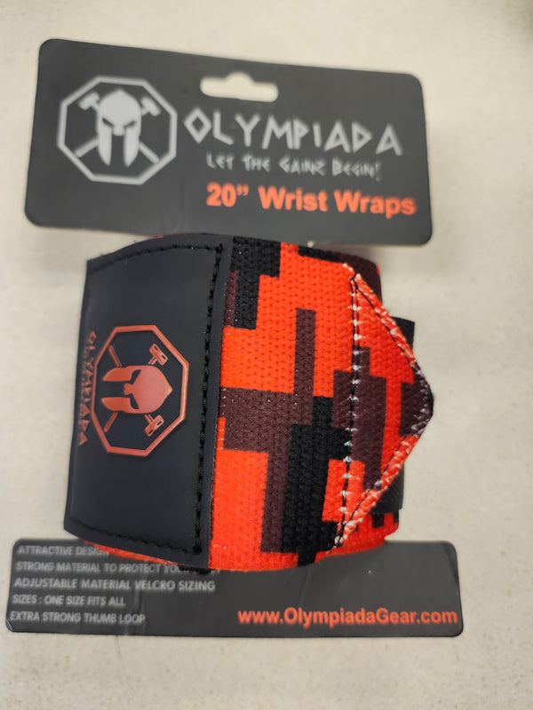 OLYMPIADA 20" WRIST WRAPS