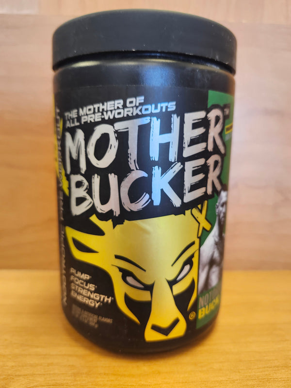 DAS LABS MOTHER BUCKER Pre Workout Notorious Buck Irish Apple