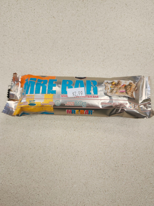 REDCON1 MRE Bar Sprinkled donut flavor