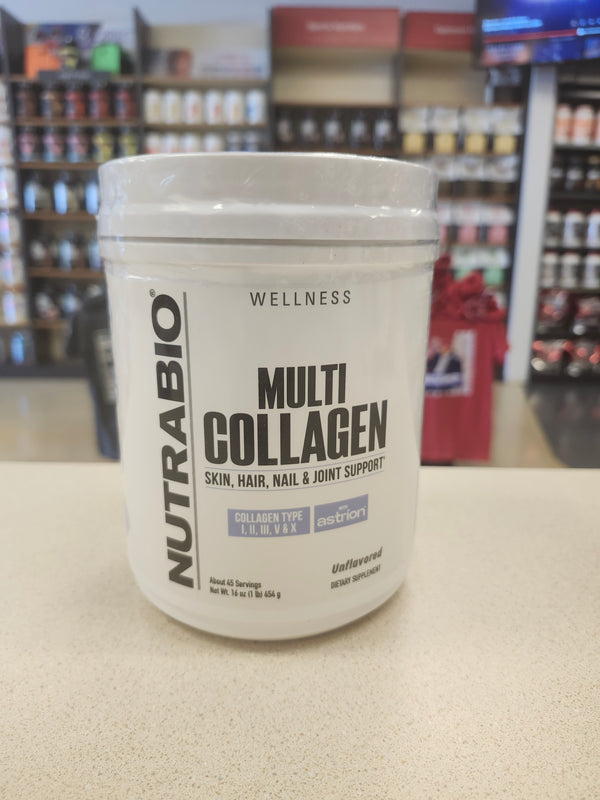 NUTRABIO WELLNESS Multi Collagen Unflavored 1lb