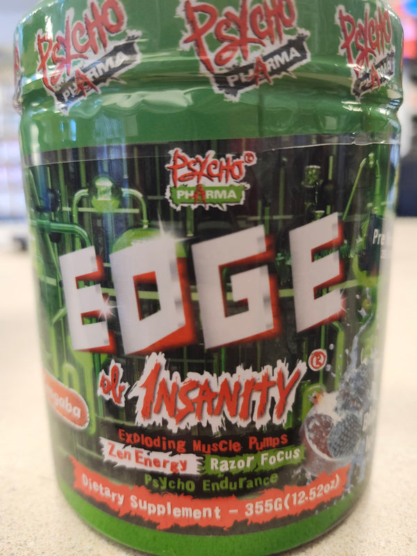 Edge Of Insanity Pre Workout Black Ice