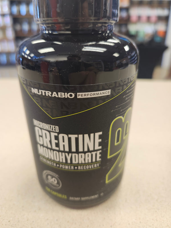 NutraBio Micronized Creatine Monohydrate Vegetable Capsules 150ct