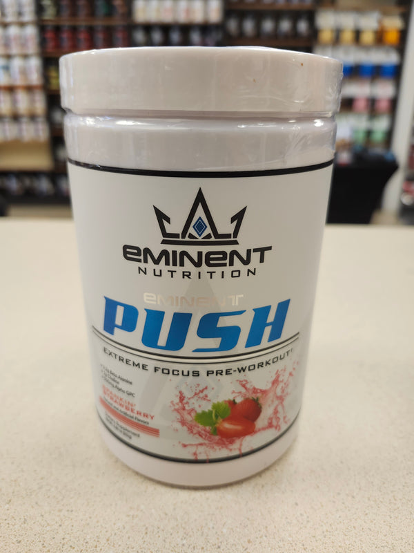 EMINENT NUTRITION PUSH Pre Workout Spankin Strawberry