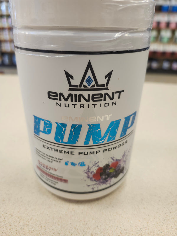 Eminent Nutrition PUMP Extreme Pump Powder Banging Berry